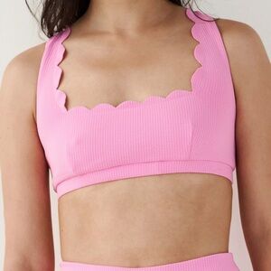 Marysia Swim Serena  Pink Tetured Bralette top
